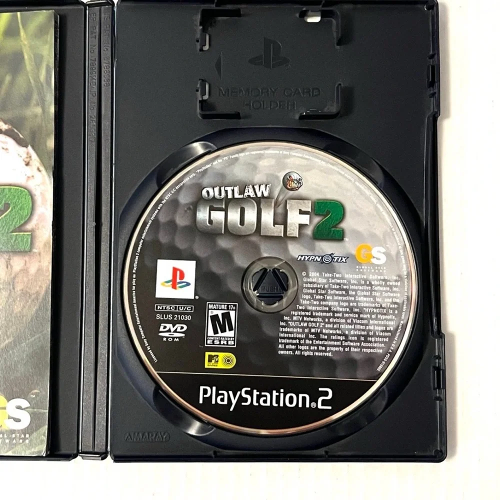 Outlaw Golf 2 (Sony PlayStation 2, 2004) Complete & Tested